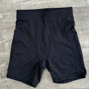 Halara | High Waisted Tummy Control Biker Shorts with Pockets